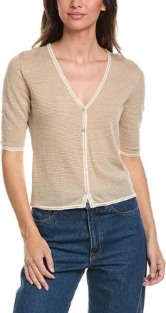 Vince Micro Stripe Cardigan
