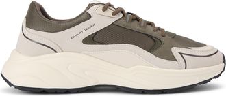 Kurt Geiger Mens Lloyd Sneakers - Beige - Size UK 11