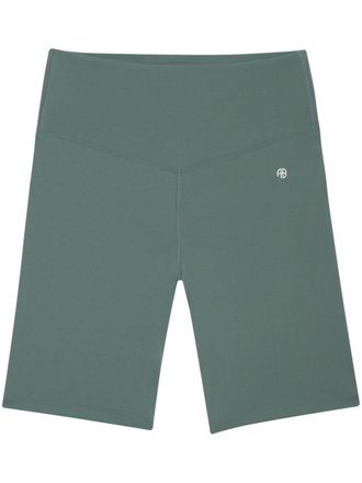 Anine Bing Blake biker shorts - Green