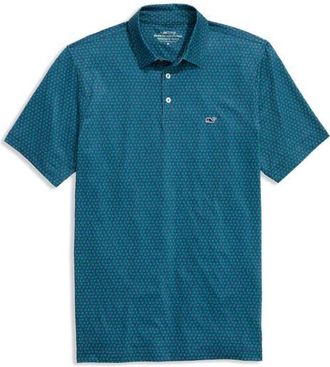 Vineyard Vines Sankaty Performance Polo in Mic Clover Moonshine at Nordstrom, Size Medium