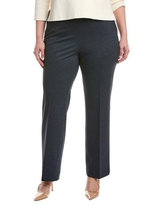 Anne Klein Plus High-Rise Pull-On Bootcut Pant