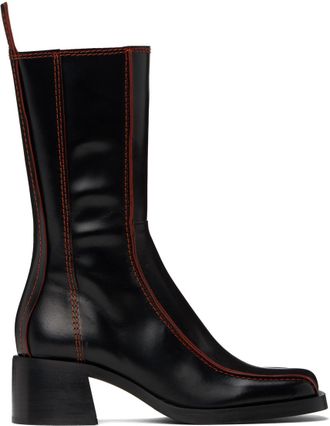 Miista Black Mariela Boots