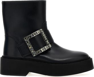 Roger Vivier Viv Rangers Boots And Ankle Boots Black