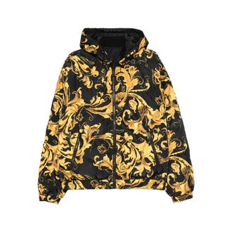Versace Jeans Couture Outerwears Nero, Oro-Uomo