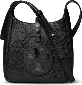 Tory Burch Tassen, Dames, Zwart, ONE Size, Leer, Miller Swing Crossbody Tas