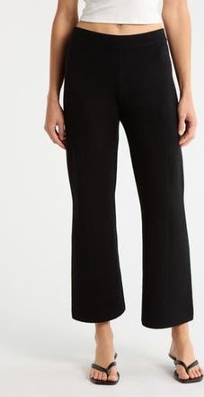 Wayf Knox Knit Crop Pants in Black at Nordstrom Rack, Size X-Large