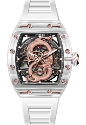 Invicta IN-69500 Mens Artist Dragon Watch - Silver - One Size