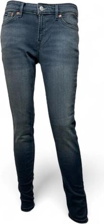 Denham KYO Skinny Fit Jeans - Dames - Slim Fit Jeans - Blauw - W32 L32 - Katoen - Jeans