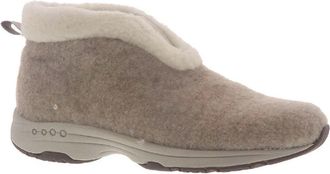 Easy Spirit Treepose 2 Boots Womens Beige Faux Fur Lined Bootie LION138