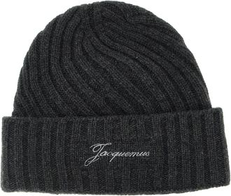 Jacquemus Le Bonnet Tourni Cappelli Grigio-Uomo