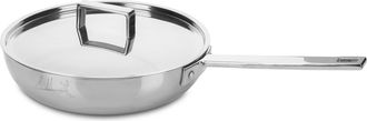Mepra Silberfarbene Bratpfanne Attiva inkl. Deckel, ø 26 cm - Personalisierbar