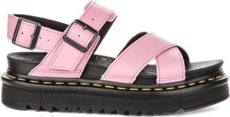 Dr. Martens Flat Sandals, female, Pink, Size: 10 US Voss II Sandals