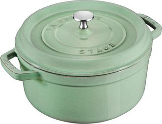 Staub Olla Redonda De Hierro Fundido 40508-706-0 - 5,2 Ltr Menta