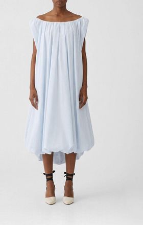 Jacquemus Abito Lavande midi Jacquemus in misto cotone a righe