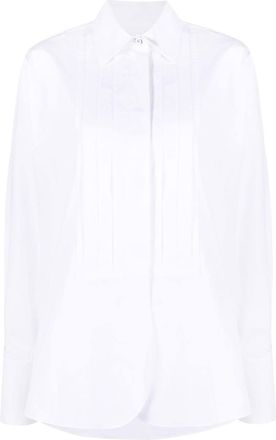 Jil Sander long-sleeve button-fastening shirt - women - Cotton - 36 - White