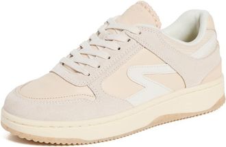Rag & Bone Womens Lace-Up Retro Tennis Sneaker, Greige