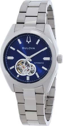 Bulova Surveyor Automatic Blue Dial Mens Watch 96A350