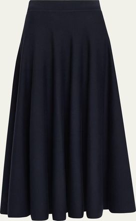 Loro Piana Double Loro Piana Royal Lightness Midi Skirt