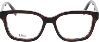 Dior Optisch Montuur - unisex - Brillen - Bruin - ONE Size - Accessoires