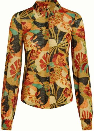 King Louie Maisie Blouse Dazz - Dames - Overhemden - Veelkleurig - S - Overhemden