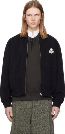 Isabel Marant Marty Sweatshirt - Heren - Vesten met rits - Zwart - S - Katoen - Hoodies & sweatvesten