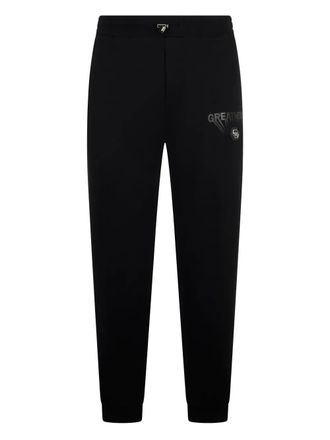 Philipp Plein logo track pants - Black
