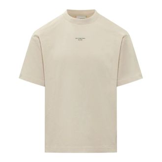 Dr&ocirc;le de Monsieur Heren, Tops, Beige, Maat: S Katoen