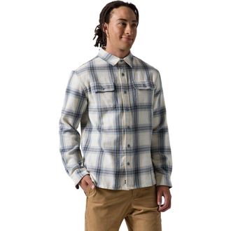 Backcountry Venture Midweight Flannel Shirt - Mens in Turbulence Peeler Plaid at Nordstrom, Size Xx-Large
