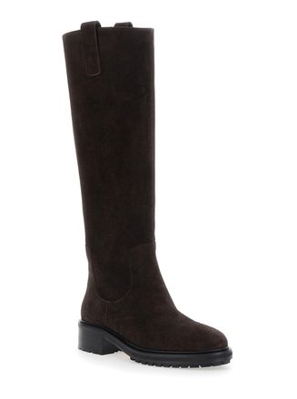 Aeyde Henry Boot - Brown