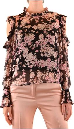 Twinset Multicolor Shirt Ss 18 - Dames - Blouses - Veelkleurig - XS - Overhemden