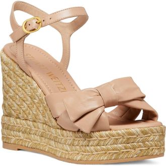 Stuart Weitzman Sofia Espadrille Wedge in Adobe at Nordstrom Rack, Size 9.5
