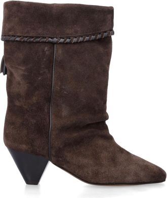 Isabel Marant Brown Pointed Toe Boots