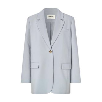 Modstr&ouml;m Dames, Jassen, Blauw, Maat: L Viscose
