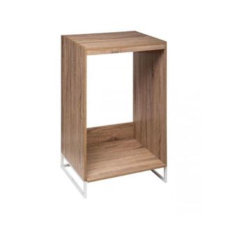 Five Armario Abierto En Madera Natural Orso 60x50x H105 Cm