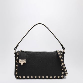 Valentino Garavani Black small Rockstud shoulder bag
