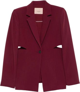 Twinset Blazers - Dames - Blazers - Rood - S - Jassen