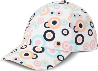 Maison Michel Tiger graphic-print cotton cap - unisex - Cotton - L - White