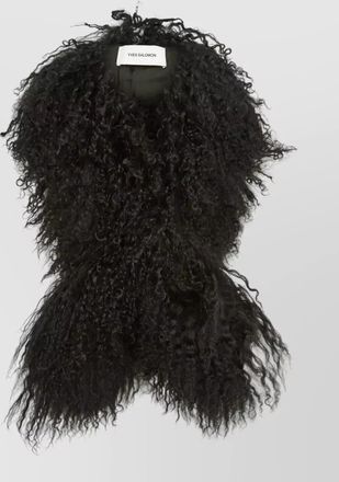 Yves Salomon lamb fur scarf