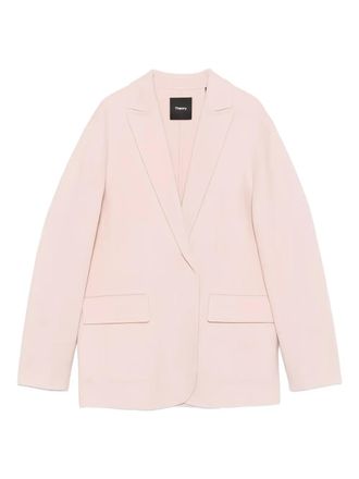 Theory Clairene blazer met gekerfde revers - Roze