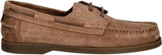 GANT Yardport Loafers - Heren - Bootschoenen - Bruin - 43 EU - Leer - Schoenen
