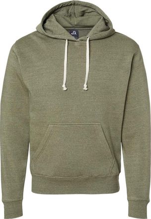 J. America Triblend Fleece Hooded Sweatshirt