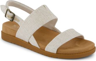Toms Marin Textiel Dames Natuurlijke Standaard Sandalen