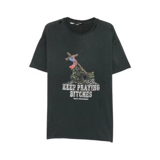 Willy Chavarria Easy Tee - Tops - Hombre - Gris - 2XL
