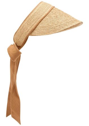 Lack of Color Lack OF Color Raffia Visor - Natural - One Size
