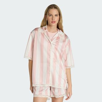 adidas Womens adidas LACE JACQUARD SHIRT