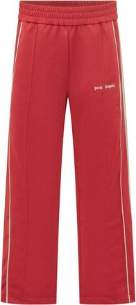 Palm Angels Red Straight Track Pants
