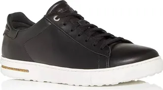 Birkenstock Womens Bend Leather Sneaker In Black