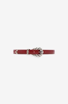 Iro Embella Baby Belt in Lipstick Red at Nordstrom, Size 75