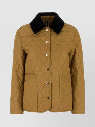 Burberry quilted barn jacket
