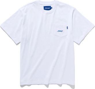 Awake NY Tops, Heren, Wit, M, Katoen, Witte Streetwear T-shirt